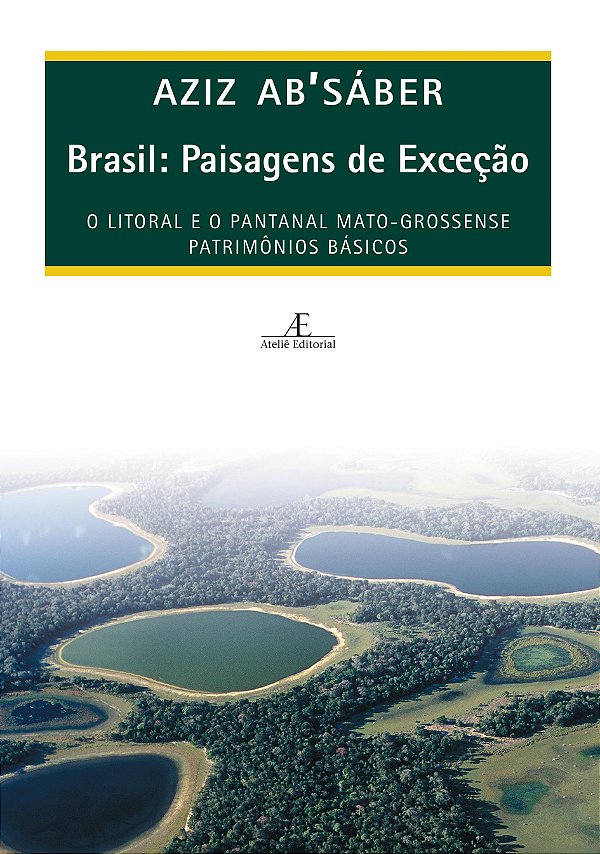 Livro Brasil: Paisagens De Exceção - O Litoral E O Pantanal Mat...