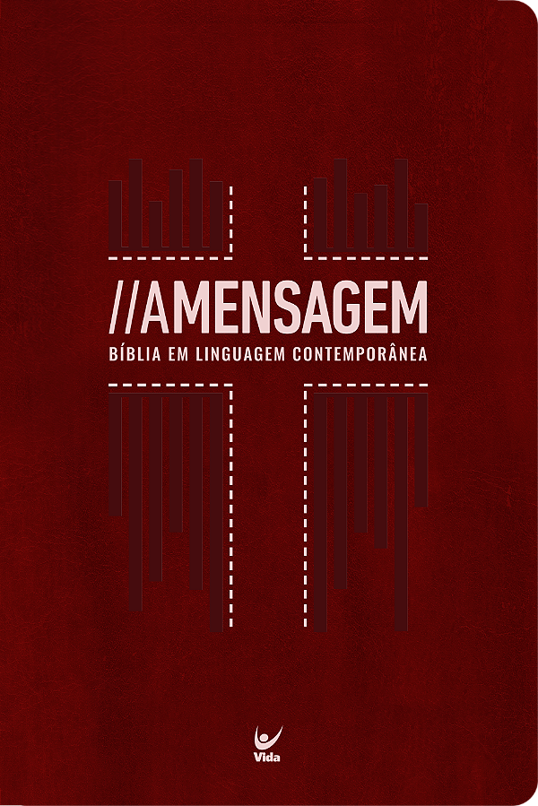 Livro Bíblia A Mensagem Letra Gigante Vermelha: Bíblia em...