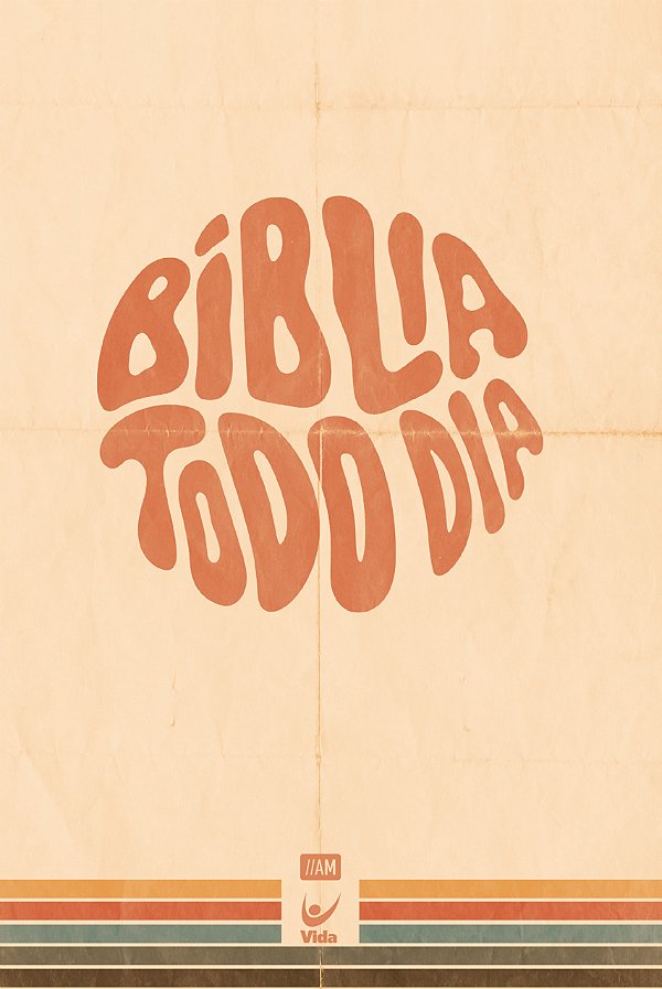 Livro Bíblia Todo Dia - Retrô: com espaço para anotações