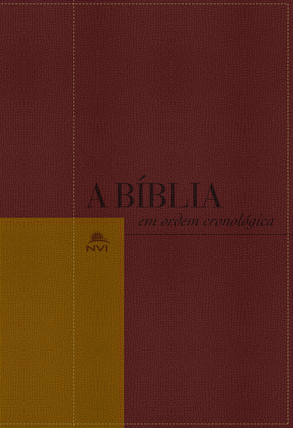 Livro Bíblia NVI em ordem cronológica