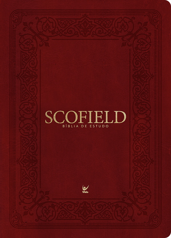 Livro Bíblia de Estudo Scofield - Vinho