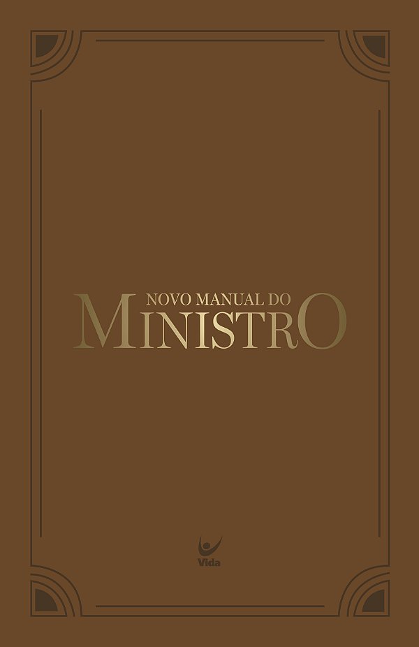 Livro Novo Manual do Ministro: Capa Marrom