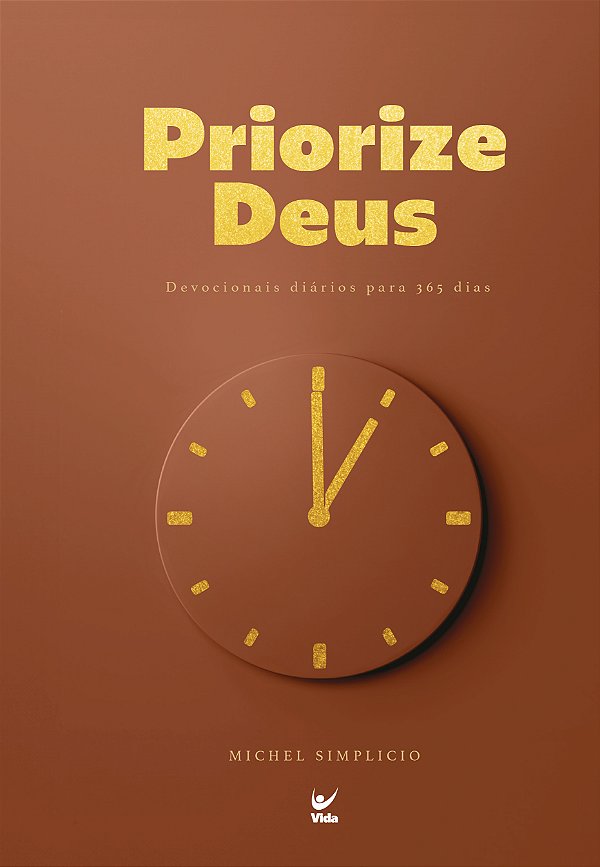Livro Devocional Priorize Deus 2026 (Marrom): Devocionais diári...