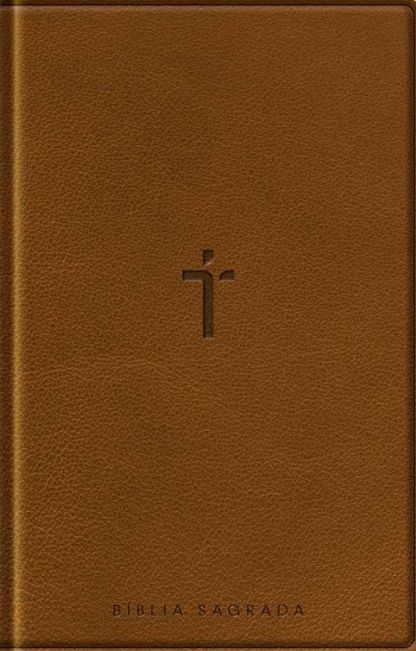 Livro Bíblia NAA - Letra Gigante - Marrom