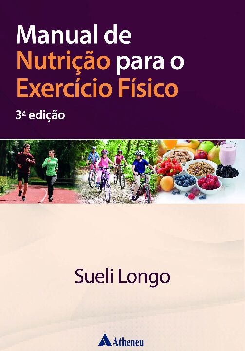 Livro Manual de nutrição para o exercício físico