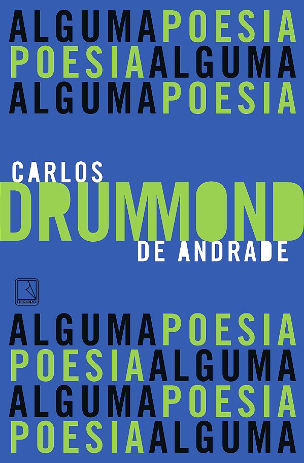 Livro Alguma poesia