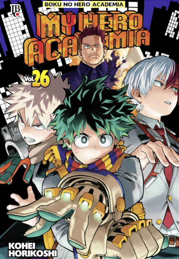 Livro My Hero Academia -Boku No Hero - Vol.26