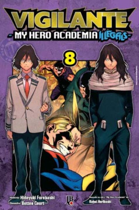 Livro Vigilante My Hero Academia Illegals Vol. 08