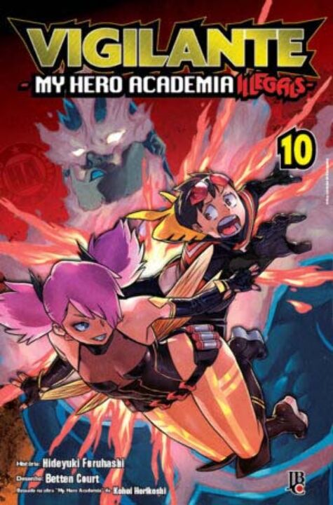 Livro Vigilante My Hero Academia Illegals Vol. 10