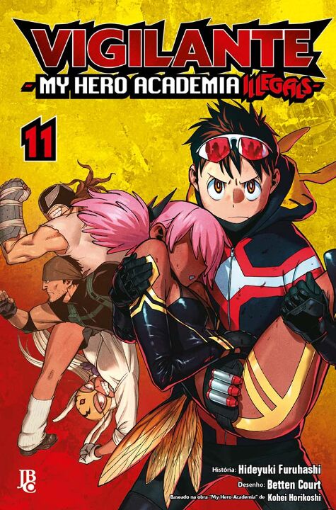 Livro Vigilante My Hero Academia Illegals Vol. 11