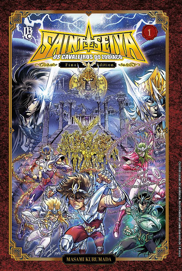 Livro Os Cavaleiros Do Zodiaco - Saint Seiya Final Editio...