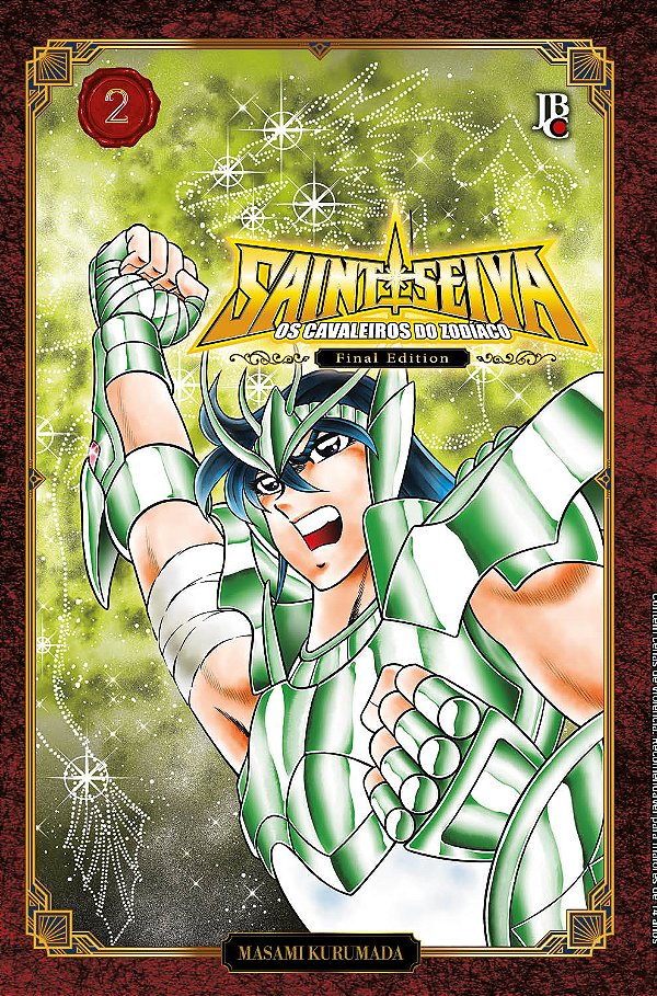 Livro Cavaleiros do zodiaco saint seiya final edition vol. 02