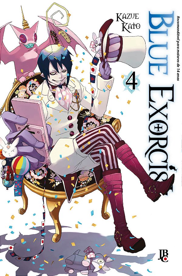 Livro Blue Exorcist - Vol. 04
