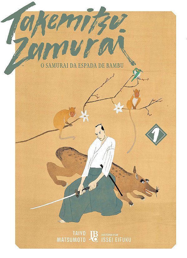 Livro Takemitsu Zamurai - O Samurai da Espada de Bambu Vol. 01