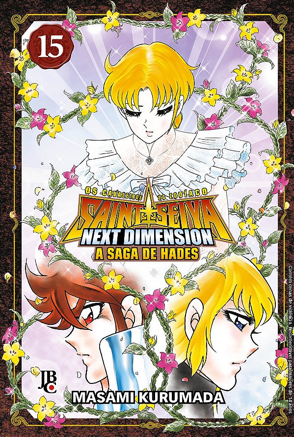 Livro Cavaleiros do zodíaco - next dimension - vol. 15