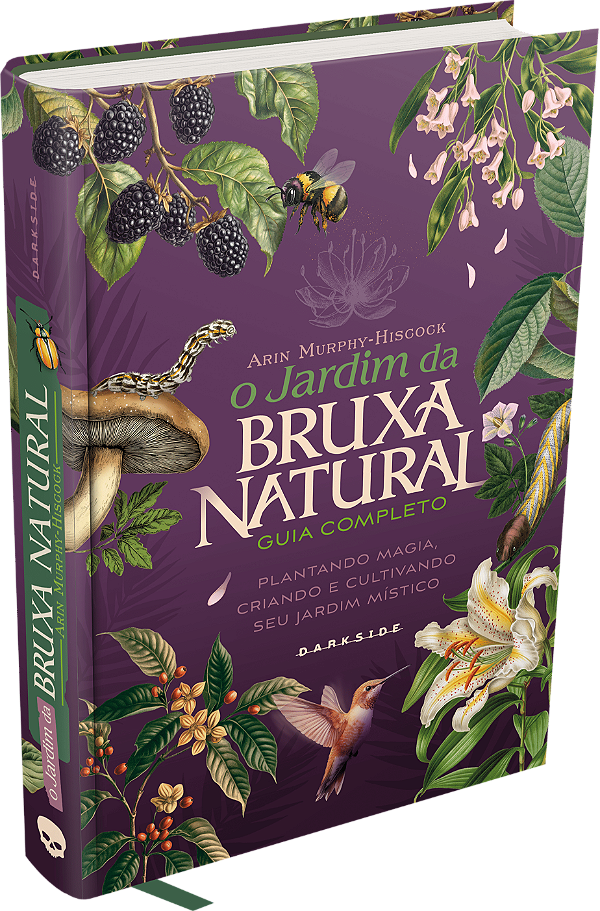 Livro O Jardim da Bruxa Natural
