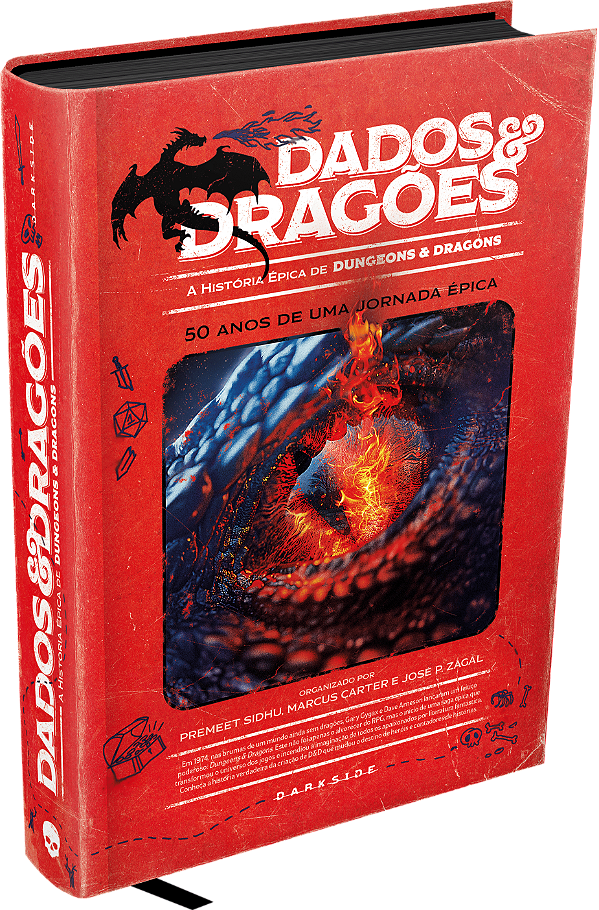 Livro Dados & Dragões: A história épica de Dungeons & Dragons
