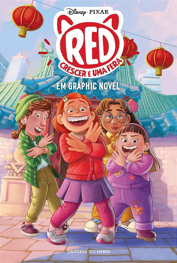 Livro Red: crescer é uma fera – em graphic novel