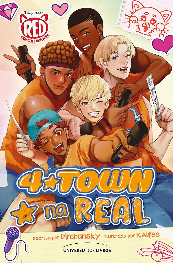 Livro Red: crescer é uma fera – 4*town na real - mangá