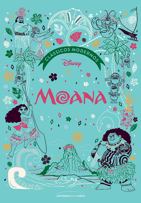 Livro Clássicos Modernos - Moana