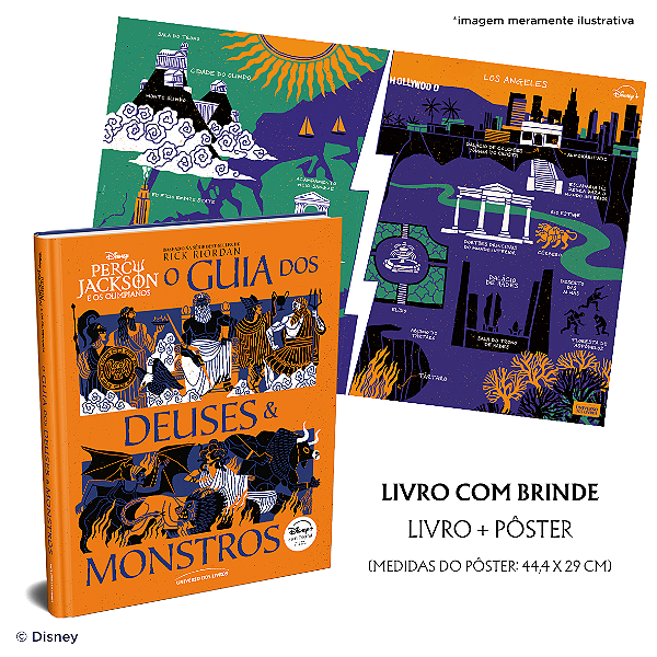 Livro Percy Jackson e os Olimpianos – o guia dos deuses &...