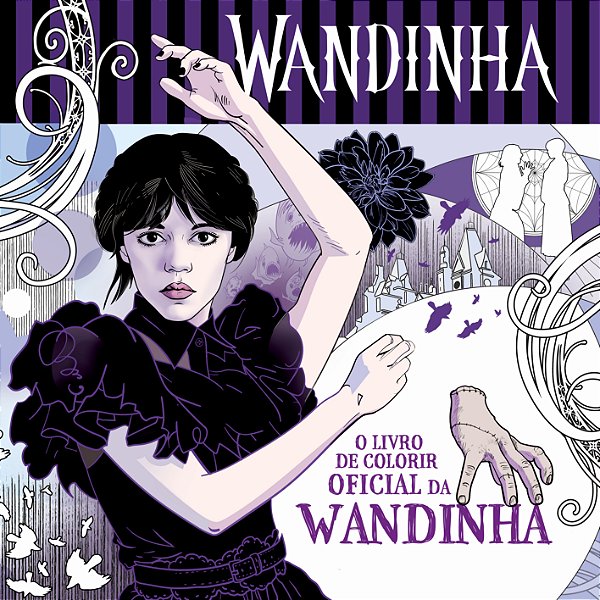 Livro O livro de colorir oficial da Wandinha (Volume 1)