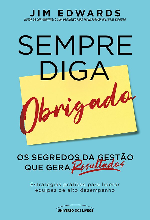 Livro Sempre diga obrigado