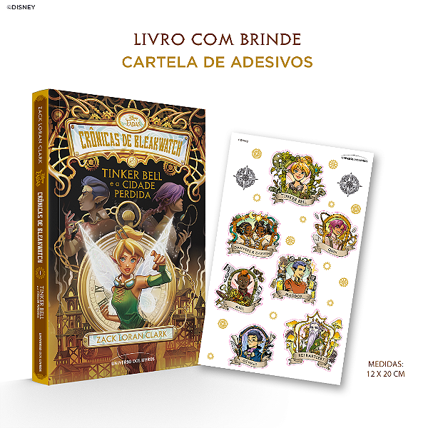Livro Tinker Bell e a Cidade Perdida