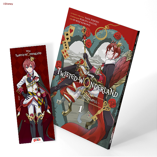 Livro Disney Twisted-Wonderland: O mangá – Livro de Heartslabyu...