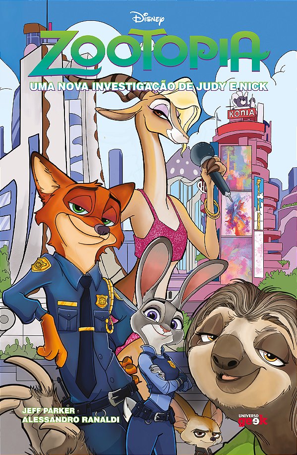 Livro Zootopia – uma nova investigação de Judy e Nick (Volume 1...