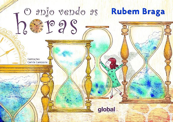 Livro O anjo vendo as horas