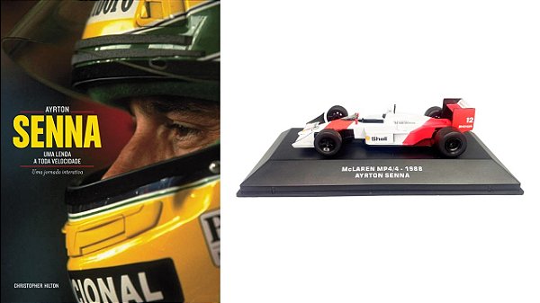 Livro Ayrton Senna: Uma Lenda A Toda Velocidade