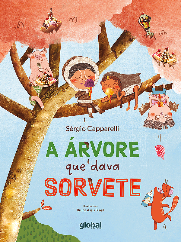 Livro A Árvore Que Dava Sorvete