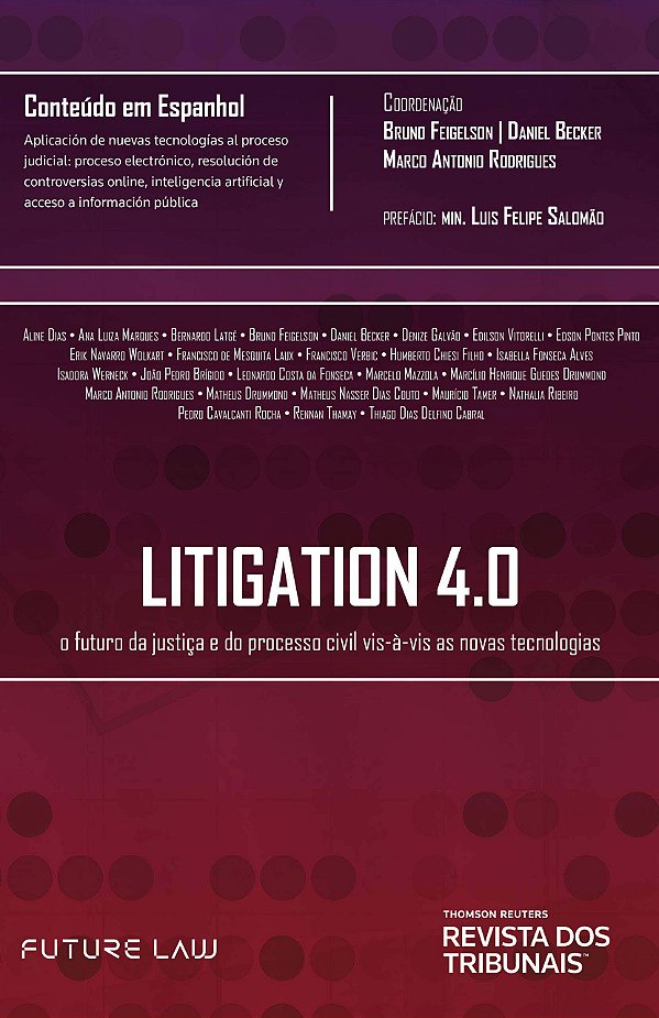 Livro Litigation 4.0 - 01Ed/21