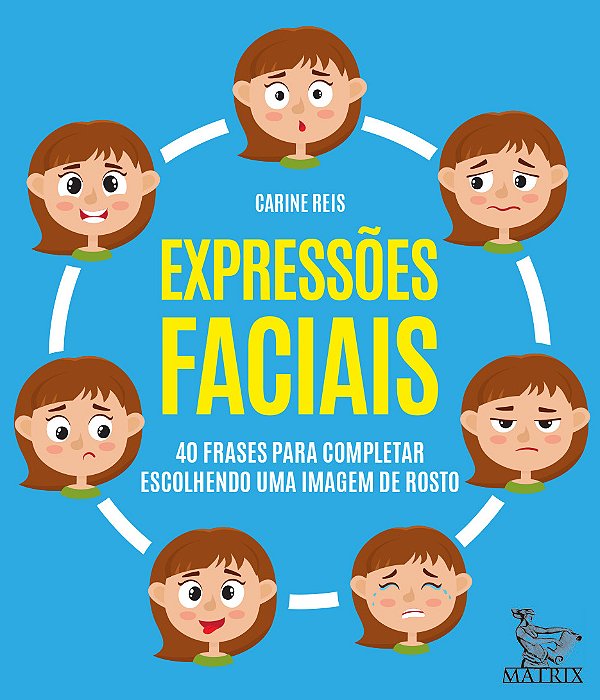 Livro Expressões faciais: 40 frases para completar escolh...