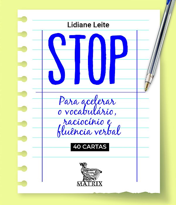 Livro Stop: Para acelerar o vocabulário, raciocínio e flu...