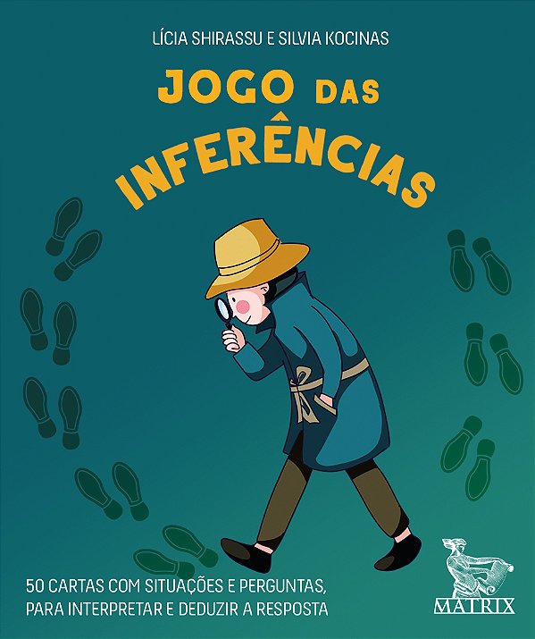 Livro Jogo das inferências: 50 cartas com situações e per...