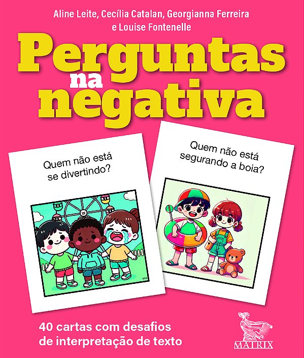 Livro Perguntas Na Negativa - 40 Cartas Com Desafios De I...