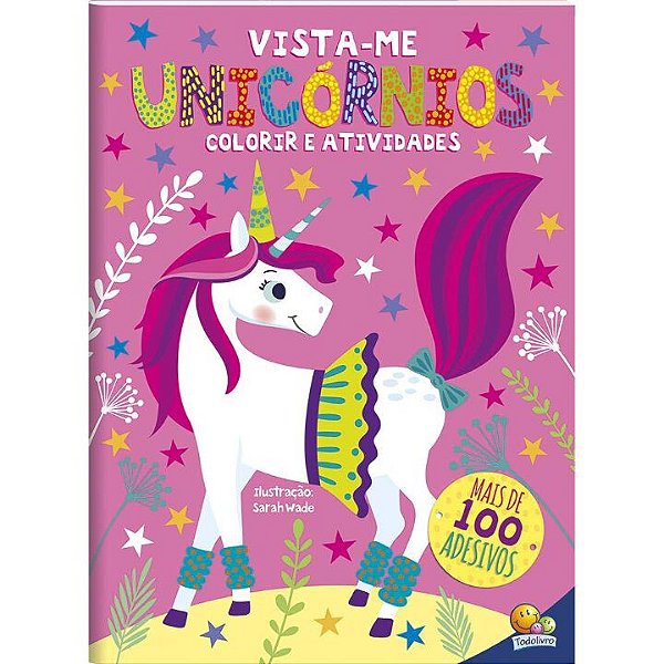 Livro Vista-me! Unicórnios
