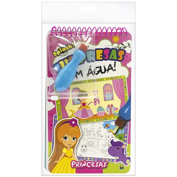 Livro Surpresas com Água: Princesas