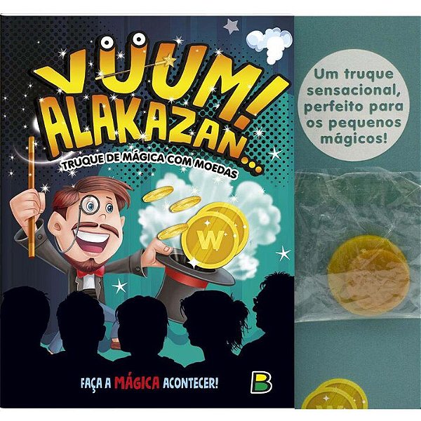 Livro Vuum! Alakazan...Truque de Mágica com MOEDAS
