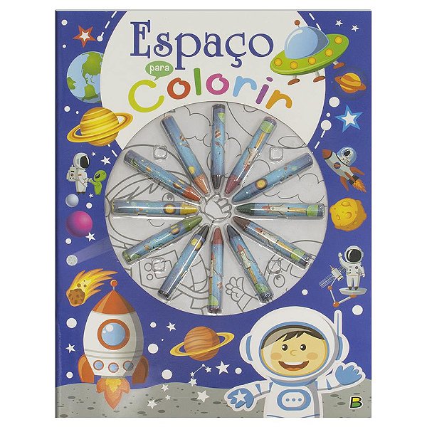Livro Cores em Ação! Espaço para Colorir: Cores em Ação! ...