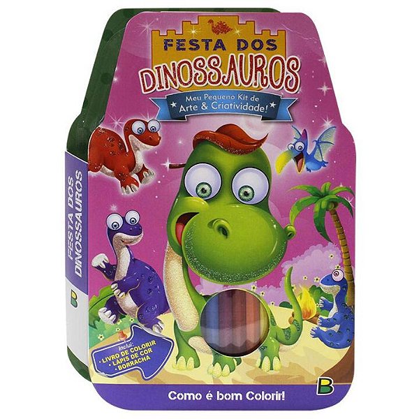 Livro Meu Pequeno Kit de Arte & Criatividade! Festa dos D...