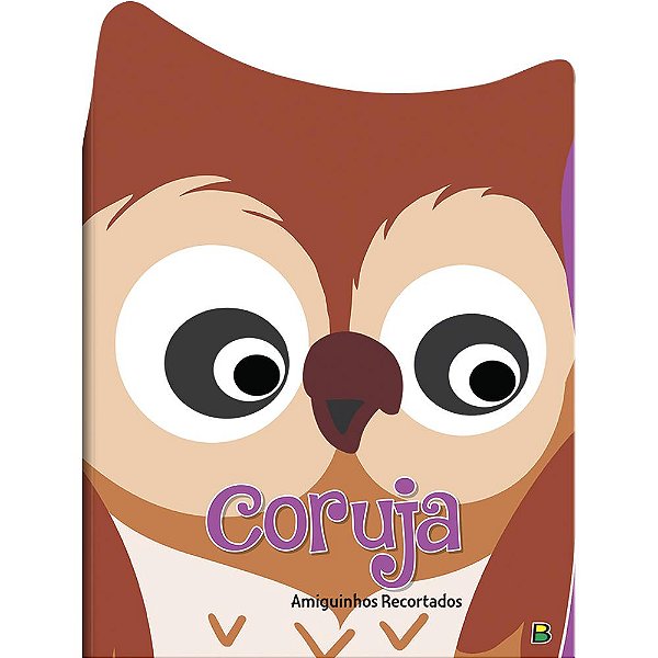Livro Amiguinhos Recortados II: Coruja