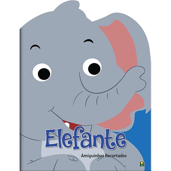 Livro Amiguinhos Recortados II: Elefante