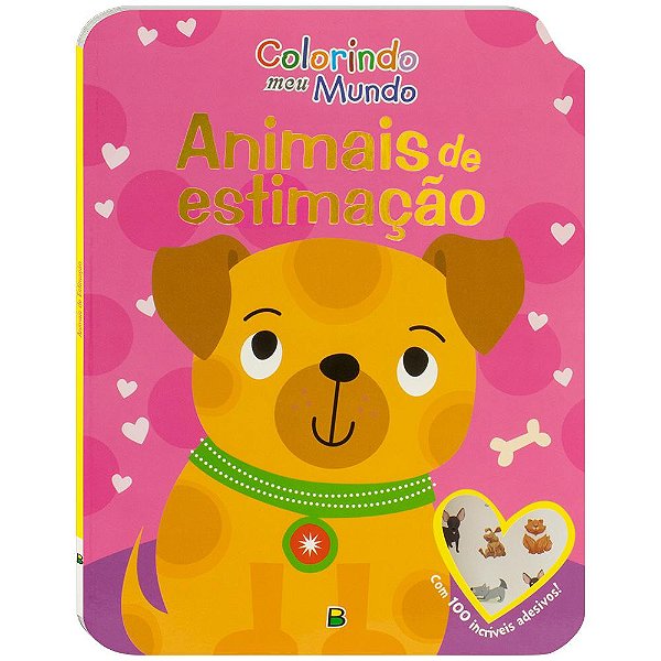 Livro Colorindo meu mundo: Animais de Estimação