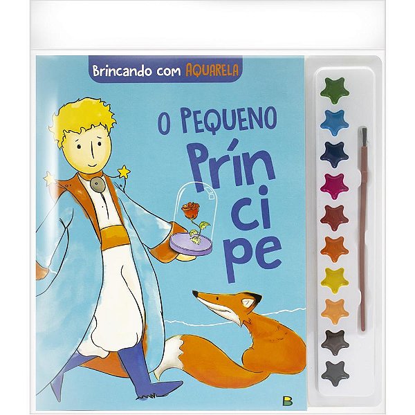 Livro Brincando com Aquarela: Pequeno Príncipe, O
