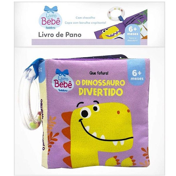 Livro Que fofura - O dinossauro divertido