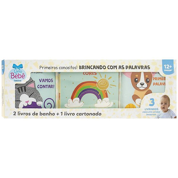 Livro Primeiros Conceitos: Brincando com Palavras