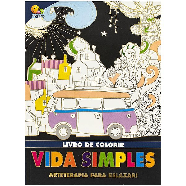 Livro Arteterapia para relaxar! Vida Simples
